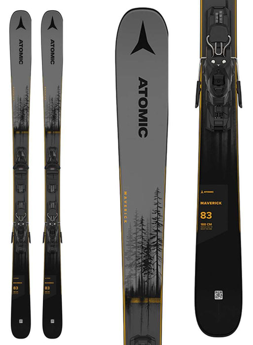 Atomic Maverick 83 R With M10 Ski Bindings 2022-2023