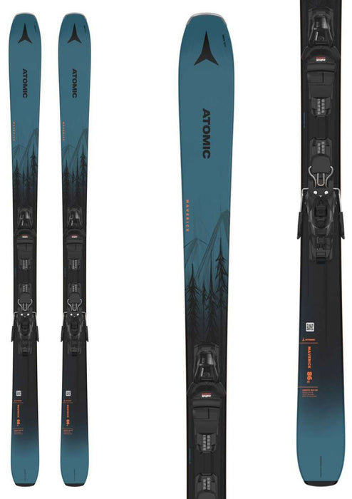 Atomic Maverick 86 C R System Ski With M10 Ski Bindings 2023-2024