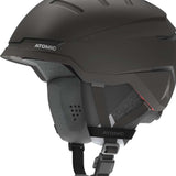Atomic Savor GT Amid CTD Helmet 2022-2023 - Matte black helmet with a sleek, aerodynamic design and ventilation system visible on top.