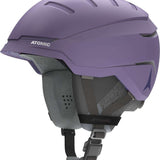 Atomic Savor GT Amid Helmet 2022-2023 - Matte purple helmet with a sleek, aerodynamic design and ventilation system visible on top.