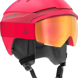 Atomic Savor GT Amid Helmet 2022-2023 - Matte black helmet with a sleek, aerodynamic design and ventilation system on top.