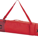 Atomic Ski Bag 2022-2023 - A red ski bag with a zipper and handle, featuring the word "ATOMIC" in black on one side.