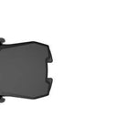 Atomic Strive 14 GW Ski Bindings 2024 - Black bindings with silver hardware and a rectangular plastic piece on top.