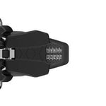 Atomic Warden 11 MNC Ski Bindings - Black bindings with silver screws and a black plastic base plate.