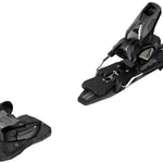 Atomic Warden 11 MNC Ski Bindings - Black bindings with silver hardware and a black plastic base plate.