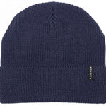 Autumn Select Beanie 2023 - A navy blue beanie with a small black tag on the front that reads "AUTUMN" in white letters.