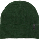 Autumn Select Beanie 2023 - A dark green beanie with a small black tag on the front that reads "AUTUMN" in white letters.