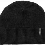 Autumn Select Beanie 2023 - A black beanie with a small gray tag on the front that reads "AUTUMN" in white letters.