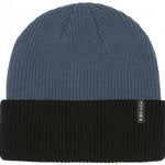 Autumn Blocked Beanie 2024 - A gray beanie with a subtle blocked pattern on its surface.