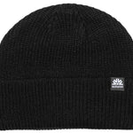 Autumn Simple Beanie 2022-2023 - A black beanie with a small white logo on the front that says "autumn" in lowercase letters.