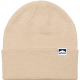 Autumn Surplus Beanie 2023 - A light brown beanie with a small black and white logo on the front that says "autumn" in lowercase letters.