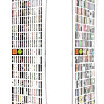 Bataleon 20Y Snowboard 2024 - White snowboard with black and red logo on top left corner of board.