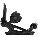 Bataleon Chaos Snowboard Bindings 2024 - Black snowboard bindings with a sleek, modern design and adjustable straps.