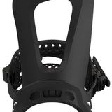 Bataleon E-Stroyer Snowboard Bindings 2024 - Black bindings with a sleek, modern design and silver hardware.