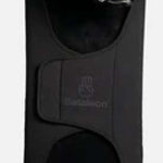 Bataleon Stowaway Board Sleeve 2024 - A black sleeve with a white logo and strap on top.