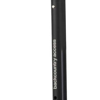 BCA T4 Rescue Package 2024 - A blue avalanche shovel with a black handle and white lettering, featuring a distinctive logo on the blade.