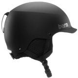 Bern Baker Classic Helmet 2023 - Matte black helmet with a sleek, aerodynamic design and adjustable vents on top.