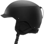 Bern Baker Classic Helmet 2023 - Matte black helmet with a sleek, aerodynamic design and adjustable vents on top.