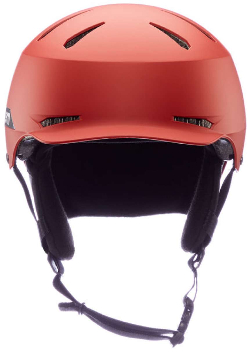 Bern Hendrix MIPS Helmet 2022-2023 - Matte black helmet with a sleek, aerodynamic design and ventilation system.