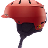 Bern Hendrix MIPS Helmet 2022-2023 - Matte black helmet with a sleek, aerodynamic design and silver hardware accents.