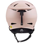 Bern Junior Hendrix MIPS Helmet 2024 - A matte black helmet with a white logo on the front and straps at the back.