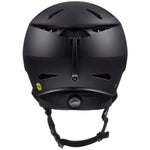 Bern Junior Hendrix MIPS Helmet 2024 - Matte black helmet with a sleek, aerodynamic design and ventilation holes on top.
