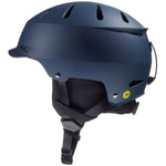 Bern Junior Hendrix MIPS Helmet 2024 - Matte black helmet with a sleek, aerodynamic design and ventilation holes on top.