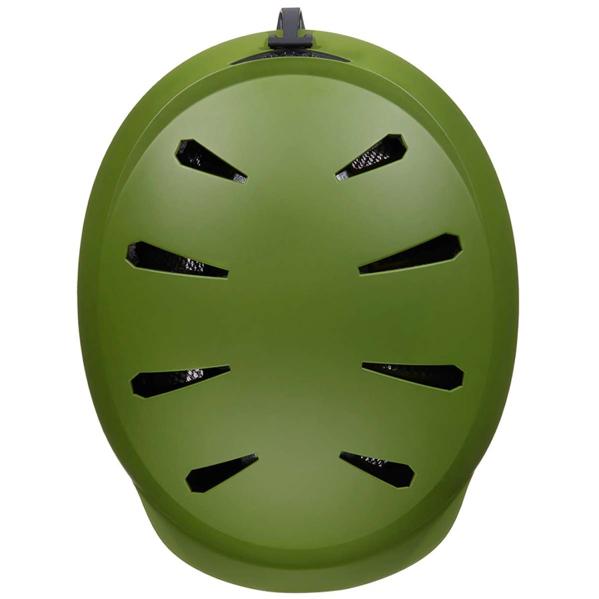 Bern Junior Hendrix MIPS Helmet 2024 - Olive green helmet with a sleek, aerodynamic design and a prominent "MIPS" logo on the side.