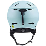 Bern Junior Hendrix MIPS Helmet 2024 - A light blue helmet with a black chin strap and white speckles on top.