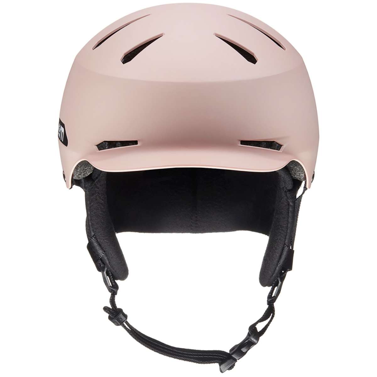 Bern Junior Hendrix MIPS Helmet 2024 - Matte black helmet with a sleek, aerodynamic design and ventilation holes on top.