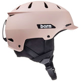 Bern Junior Hendrix MIPS Helmet 2024 - A matte black helmet with a white logo on the front and ventilation holes along the top.