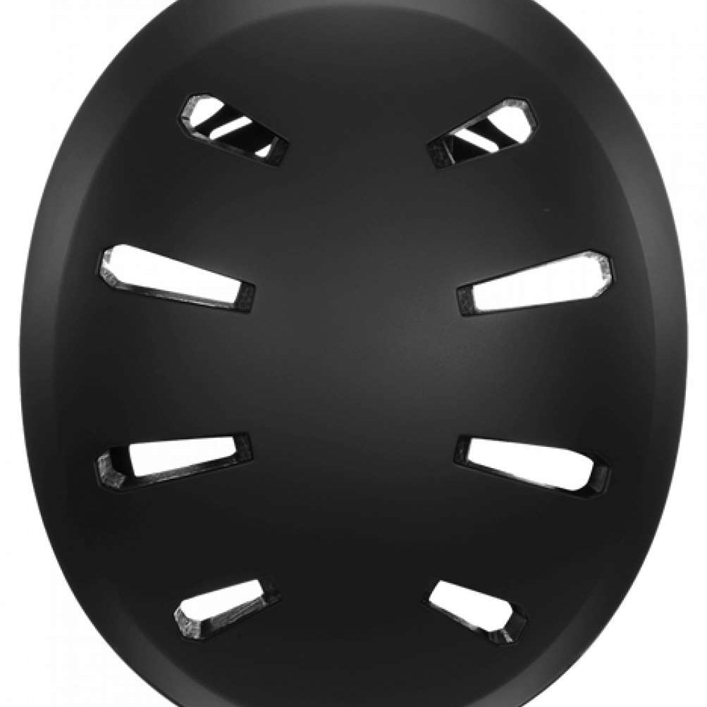 Bern Macon 2.0 MIPS Helmet 2022-2023 - Black helmet with white accents and a reflective logo on top.