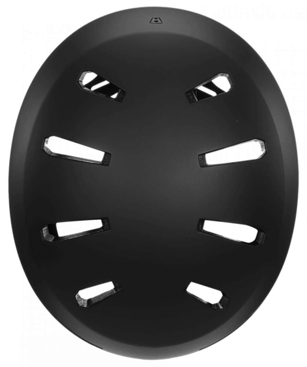 Bern Macon 2.0 MIPS Helmet 2022-2023 - Black helmet with white accents and a reflective logo on top.