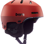 Bern Macon 2.0 MIPS Helmet - Matte black helmet with a white logo on the front and ventilation holes along the top.