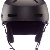 Bern Macon 2.0 MIPS Helmet 2024 - Matte black helmet with a sleek, aerodynamic design and ventilation holes on top.