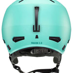 Bern Macon 2.0 MIPS Helmet 2024 - A mint green helmet with a black strap and buckle on top, viewed from the back.