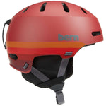 Bern Macon 2.0 MIPS Helmet - Matte black helmet with a white logo on the front and ventilation holes along the top.