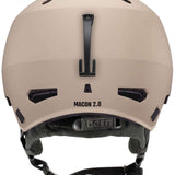 Bern Macon 2.0 MIPS Helmet 2024 - A tan helmet with a black strap and buckle on top, viewed from the back.