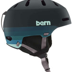 Bern Macon 2.0 MIPS Helmet - Matte black helmet with a white logo on the front and ventilation holes along the top.
