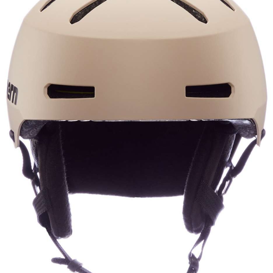 Bern Macon 2.0 MIPS Helmet 2024 - Matte black helmet with a sleek, aerodynamic design and ventilation system.
