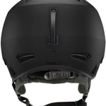 Bern Macon 2.0 MIPS Helmet 2024 - Black helmet with a matte finish, featuring a prominent MIPS sticker on top and a Bern logo at the back.