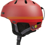 Bern Macon 2.0 MIPS Helmet - Matte black helmet with a white logo on the front and ventilation holes along the top.