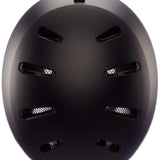 Bern Macon 2.0 MIPS Helmet 2024 - Matte black helmet with MIPS technology and ventilation holes on top.
