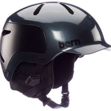 Bern Watts 2.0 MIPS Helmet 2022-2023 - A black helmet with a glossy finish and a prominent "MIPS" logo on the side.