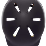Bern Watts 2.0 MIPS Helmet 2022-2023 - Matte black helmet with a sleek, aerodynamic design and ventilation holes on top.