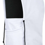 BlackStrap Camber Hood Adjustable Balaclava Solid 2024 - A black balaclava with an adjustable drawstring at the neck and a solid color design.