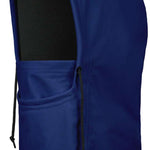 BlackStrap Camber Hood Adjustable Balaclava Solid 2024 - A solid black balaclava with adjustable drawstrings and a hood.