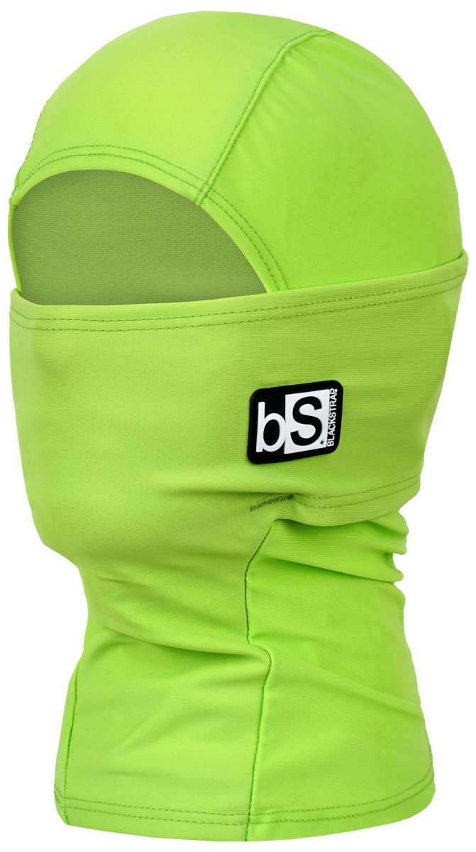 BlackStrap Kids Hood Solid Balaclava 2024 - A solid-colored balaclava with a hood for kids, featuring a simple design without any visible patterns or logos.