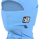 BlackStrap Kids Hood Solid Balaclava 2024 - A solid-colored balaclava with a hood for kids, featuring a simple design without any visible patterns or logos.