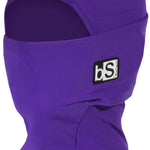 BlackStrap Kids Hood Solid Balaclava 2024 - A solid black balaclava with a hood for kids.